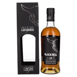 Duncan Taylor Black Bull 18 Years Old Nick Faldo Limited Edition 50% Vol. 0,7l dovanų dėžutėje