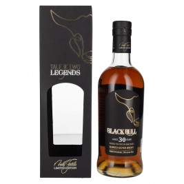 Black Bull 30 Years Old Double Matured Nick Faldo Limited Edition 50% Vol. 0,7l dovanų dėžutėje
