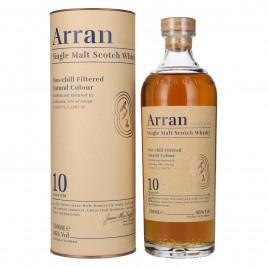 Arran 10 Years Old Single Malt Scotch Whisky 46% Vol. 0,7l dovanų dėžutėje