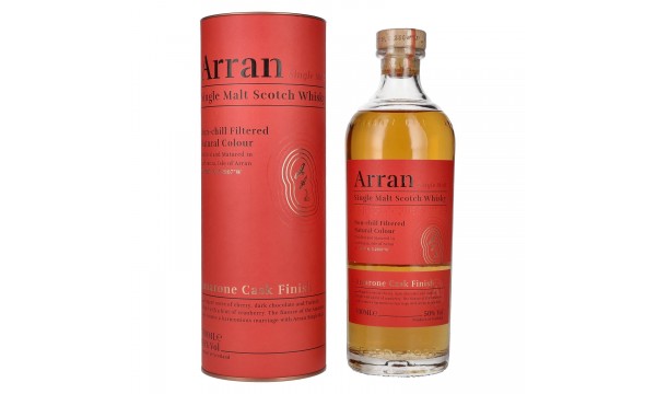 Arran Single Malt Scotch AMARONE CASK FINISH 50% Vol. 0,7l dovanų dėžutėje
