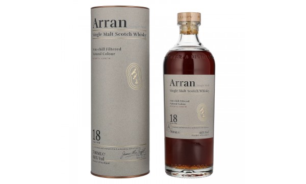Arran 18 Years Old Single Malt 46% Vol. 0,7l dovanų dėžutėje