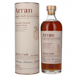 Arran Single Malt SHERRY CASK The Bodega 55,8% Vol. 0,7l dovanų dėžutėje
