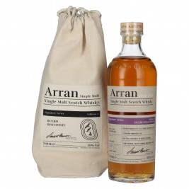 The Arran Malt Signature Series 3 DUERO DISCOVERY Single Malt Scotch Whisky 50% Vol. 0,7l im Leinensackerl