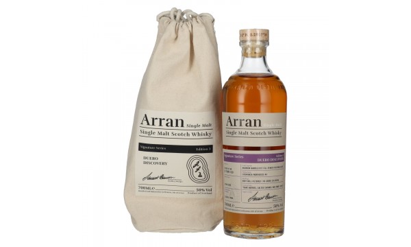 The Arran Malt Signature Series 3 DUERO DISCOVERY Single Malt Scotch Whisky 50% Vol. 0,7l im Leinensackerl