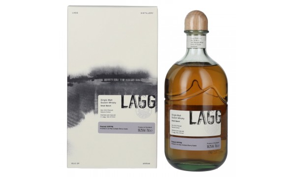 LAGG Small Batch Single Malt Scotch Whisky ex-Palo Cortado Sherry Cask 56,2% Vol. 0,7l dovanų dėžutėje