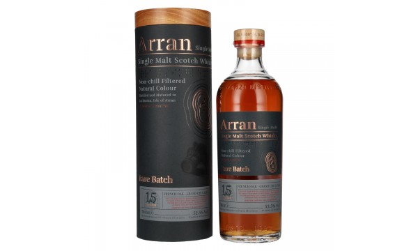 Arran 15 Years Old RARE BATCH Single Malt Scotch Whisky Limited Edition 52,5% Vol. 0,7l dovanų dėžutėje