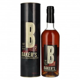Baker's 7 Years Old Kentucky Straight Bourbon Whiskey 53,5% Vol. 0,7l dovanų dėžutėje Baker's 7 Years Old Kentucky Straight Bourbon Whiskey 53,5% Vol. 0,7l dovanų dėžutėje