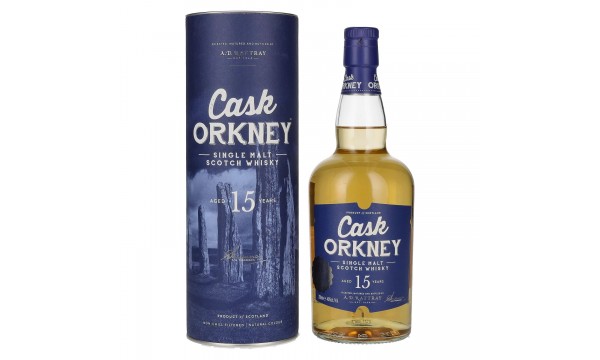 A.D. Rattray Cask ORKNEY 15 Years Old Single Malt 46% Vol. 0,7l dovanų dėžutėje