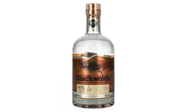 Blackwoods Vintage Dry Gin Limited Edition Superior 2012 60% Vol. 0,7l