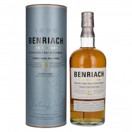 Benriach THE SIXTEEN Single Malt Three Cask Matured 43% Vol. 0,7l dovanų dėžutėje