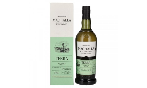 Mac-Talla Morrison TERRA Classic Islay Single Malt Scotch Whisky 46% Vol. 0,7l dovanų dėžutėje Mac-Talla Morrison TERRA Classic Islay Single Malt Scotch Whisky 46% Vol. 0,7l dovanų dėžutėje