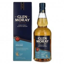 Glen Moray Smoky Classic Peated Single Malt 40% Vol. 0,7l dovanų dėžutėje