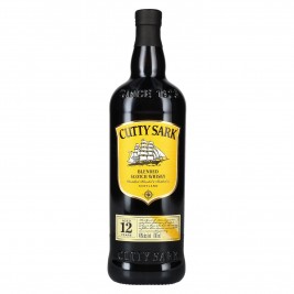 Cutty Sark 12 Years Old Blended Scotch Whisky 40% Vol. 0,7l