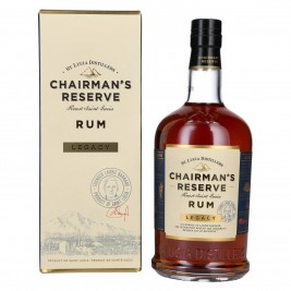 Chairman's Reserve Rum LEGACY 43% Vol. 0,7l dovanų dėžutėje