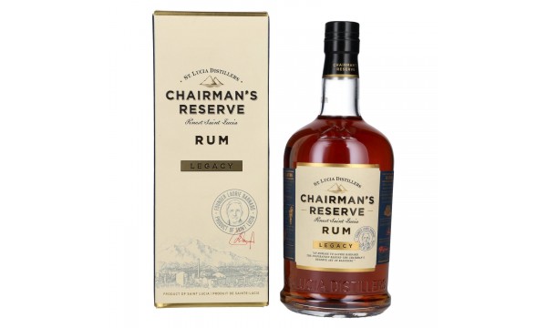 Chairman's Reserve Rum LEGACY 43% Vol. 0,7l dovanų dėžutėje