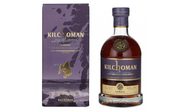 Kilchoman SANAIG Islay Single Malt Scotch Whisky 46% Vol. 0,7l dovanų dėžutėje