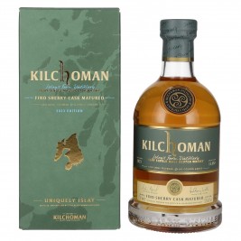 Kilchoman Fino Sherry Cask Matured 50% Vol. 0,7l dovanų dėžutėje