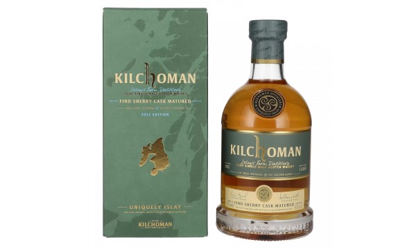 Kilchoman Fino Sherry Cask Matured 50% Vol. 0,7l dovanų dėžutėje
