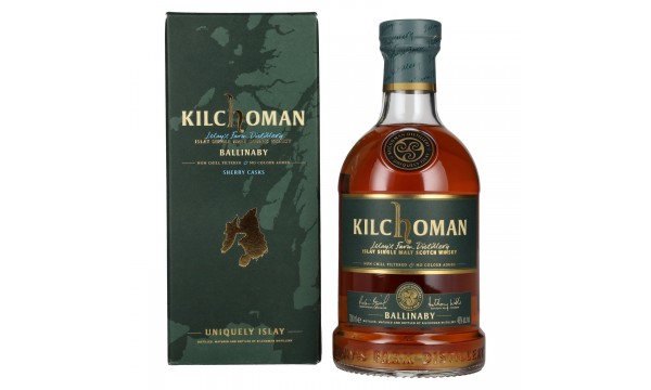 Kilchoman BALLINABY Islay Single Malt Scotch Whisky 46% Vol. 0,7l dovanų dėžutėje Kilchoman BALLINABY Islay Single Malt Scotch Whisky 46% Vol. 0,7l dovanų dėžutėje