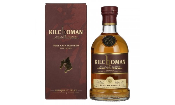 Kilchoman PORT CASK MATURED Limited Edition Single Malt Scotch Whisky 2024 50% Vol. 0,7l Dovanų dėžutėje Kilchoman PORT CASK MATURED Limited Edition Single Malt Scotch Whisky 2024 50% Vol. 0,7l Dovanų dėžutėje