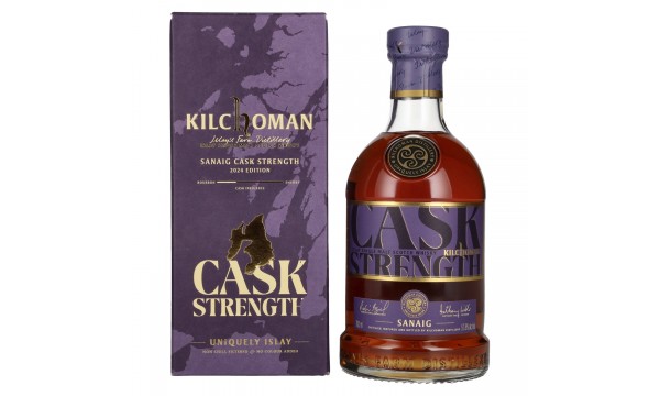 Kilchoman SANAIG CASK STRENGTH Islay Single Malt Scotch Whisky 2024 57,8% Vol. 0,7l dovanų dėžutėje Kilchoman SANAIG CASK STRENGTH Islay Single Malt Scotch Whisky 2024 57,8% Vol. 0,7l dovanų dėžutėje