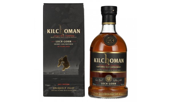 Kilchoman 10 Years Old LOCH GORM Limited Edition 2025 46% Vol. 0,7l dovanų dėžutėje