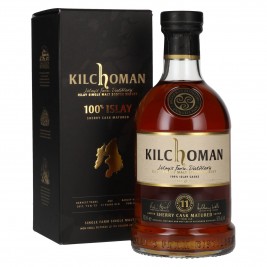 Kilchoman 100% Islay 11 Years Old Sherry Cask Islay Single Malt Scotch Whisky 50% Vol. 0,7 l dovanų dėžutėje