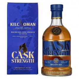 Kilchoman MACHIR BAY Cask Strength Islay Single Malt Scotch Whisky Edition 2025 58,1% Vol. 0,7l dovanų dėžutėje