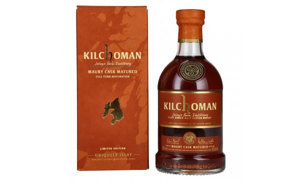 Kilchoman MAURY CASK MATURED Single Malt Scotch Whisky Limited Edition 50% Vol. 0,7l dovanų dėžutėje
