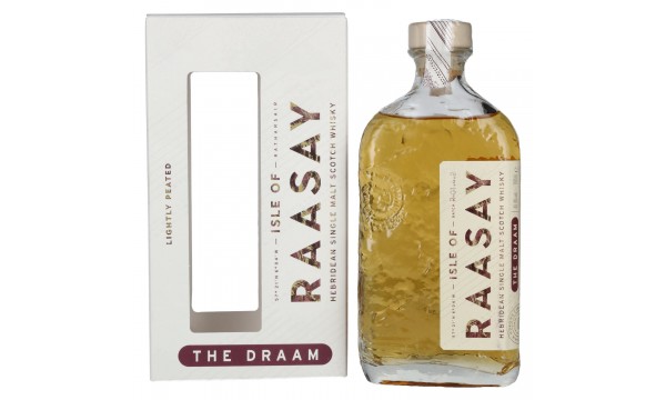 Isle of RAASAY The Draam Hebridean Single Malt 46,4% Vol. 0,7l dovanų dėžutėje Isle of RAASAY The Draam Hebridean Single Malt 46,4% Vol. 0,7l dovanų dėžutėje