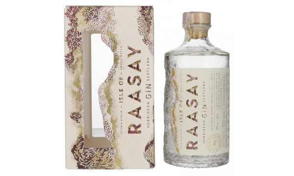 Isle of RAASAY Hebridean Gin 46% Vol. 0,7l dovanų dėžutėje