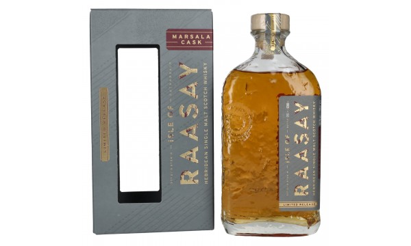 Isle of RAASAY Marsala Cask Single Malt Limited Release 50,7% Vol. 0,7l dovanų dėžutėje