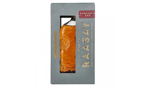 Isle of RAASAY Hungarian Oak Single Malt Limited Release 50% Vol. 0,7l dovanų dėžutėje Isle of RAASAY Hungarian Oak Single Malt Limited Release 50% Vol. 0,7l dovanų dėžutėje