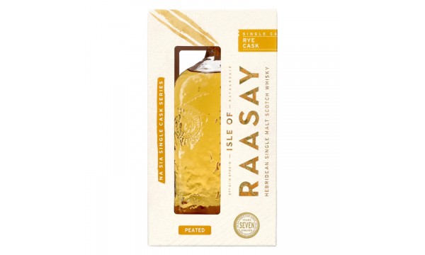 Isle of RAASAY 7 Years Old Peated Rye Whisky Single Cask #18/839 57,3% Vol. 0,7l dovanų dėžutėje Isle of RAASAY 7 Years Old Peated Rye Whisky Single Cask #18/839 57,3% Vol. 0,7l dovanų dėžutėje