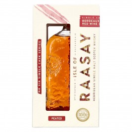 Isle of RAASAY 7 Years Old Peated Bordeaux Red Wine Single Malt Single Cask #18/792 59,3% Vol. 0,7l dovanų dėžutėje