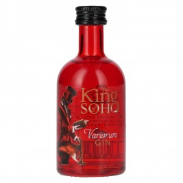 The King of Soho Variorum Gin Strawberry Edition 37,5% Vol. 0,05l