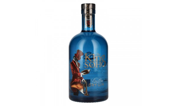 The King of Soho London Dry Gin 42% Vol. 0,7l