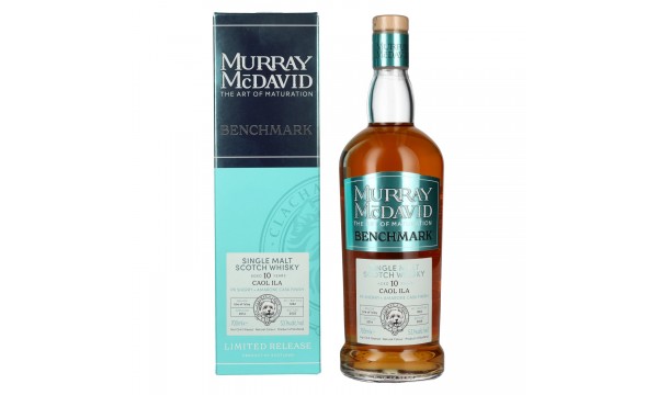 Murray McDavid BENCHMARK 10 Years Old CAOL ILA PX Sherry & Amarone Cask Finish 2014 53,1% Vol. 0,7l dovanų dėžutėje
