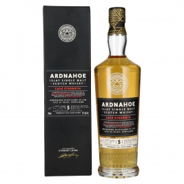 Ardnahoe 5 Years Old CASK STRENGTH Islay Single Malt Scotch Whisky 61% Vol. 0,7l dovanų dėžutėje