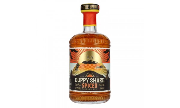 Duppy Share Spiced Caribbean Rum 37,5% Vol. 0,7l Duppy Share Spiced Caribbean Rum 37,5% Vol. 0,7l