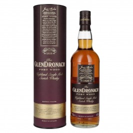 The GlenDronach PORT WOOD Highland Single Malt 46% Vol. 0,7l dovanų dėžutėje