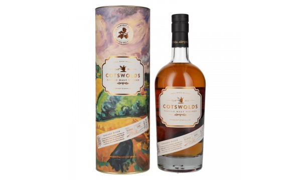 Cotswolds GOLDEN WOLD The Harvest Series Batch 01/2022 52,5% Vol. 0,7l dovanų dėžutėje