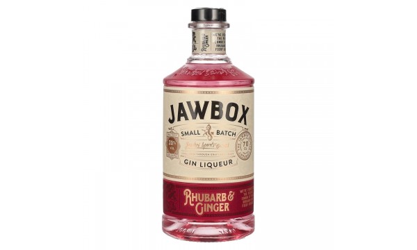 Jawbox RHUBARB & GINGER Small Batch Gin Liqueur 20% Vol. 0,7l