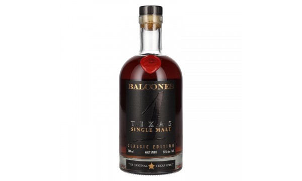 Balcones TEXAS Single Malt Whisky Classic Edition 53% Vol. 0,7l