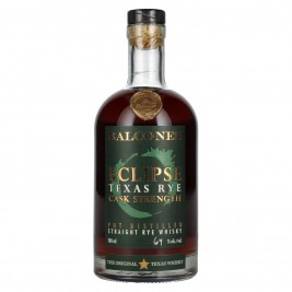 Balcones ECLIPSE TEXAS RYE Cask Strength Rye Whisky 64% Vol. 0,7l