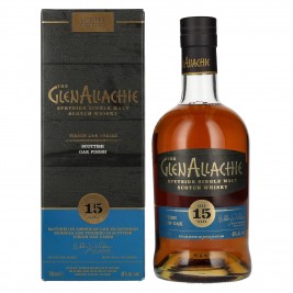 The GlenAllachie 15 metų SCOTTISH VIRGIN OAK 48% Vol. 0,7l dovanų dėžutėje