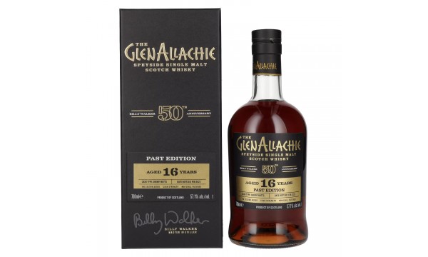 The GlenAllachie 16 Years Old 50th Anniversary PAST EDITION 57,1% Vol. 0,7l dovanų dėžutėje