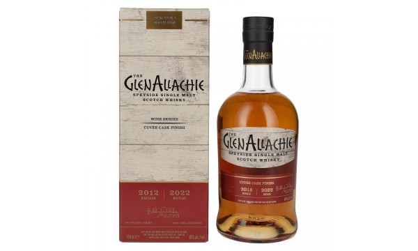 The GlenAllachie WINE SERIES Cuvée Cask Finish 2012 48% Vol. 0,7l dovanų dėžutėje