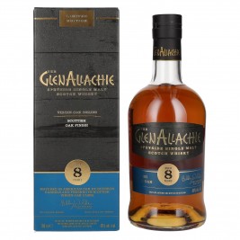 The GlenAllachie 8 Years Old SCOTTISH VIRGIN OAK FINISH 48% Vol. 0,7l dovanų dėžutėje