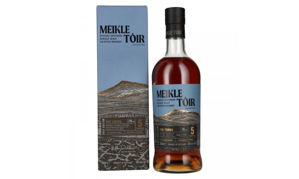 The Glenallachie Meikle Tòir 5 Years Old THE TURBO Peated Speyside Single Malt Whisky 2024 50% Vol. 0,7l dovanų dėžutėje
